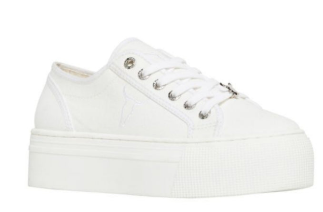 Windsorsmith Donna – Sneakers Platform Bianche Casual Fashion