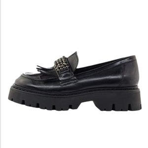 Cafènoir mocassino nero in pelle - SculcoScarpe