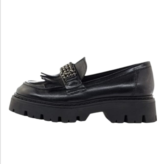 Cafènoir mocassino nero in pelle - SculcoScarpe