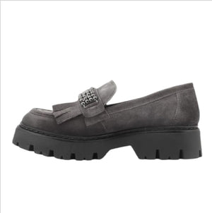 Mocassino donna cafènoir grigio - SculcoScarpe