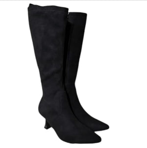 Stivale nero in suede Braccialini B17 - SculcoScarpe