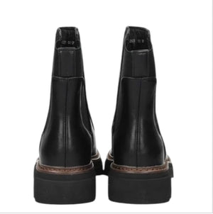 Cinzia soft tronchetto in pelle donna nero - SculcoScarpe