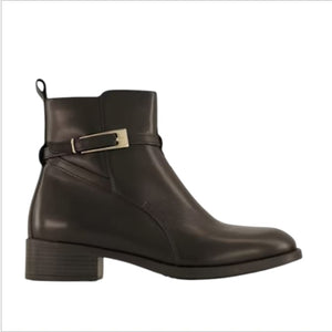 Cinzia soft tronchetto marrone in pelle - SculcoScarpe