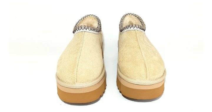 Gold&Gold Pantofola Donna Invernale Comfort con Suola Spessa Antiscivolo Gold&Gold colore Beige - SculcoScarpe