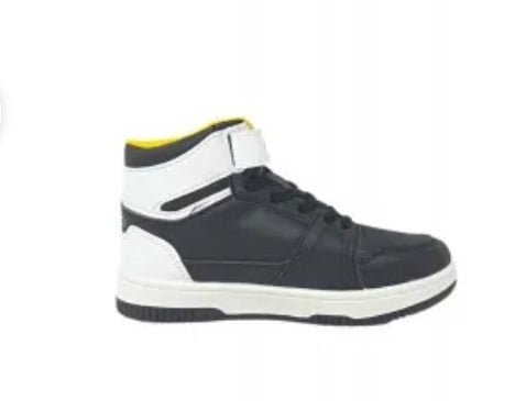 Kappa Sneakers Alte Bambino/a con Strappo e Finti Lacci – Sportive, Comode e Resistenti Kappa colore Nero/bianco - SculcoScarpe