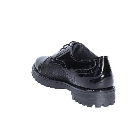 Melania Francesina Stringata Bambina Nera Elegante in Vernice Melania colore Nero - SculcoScarpe