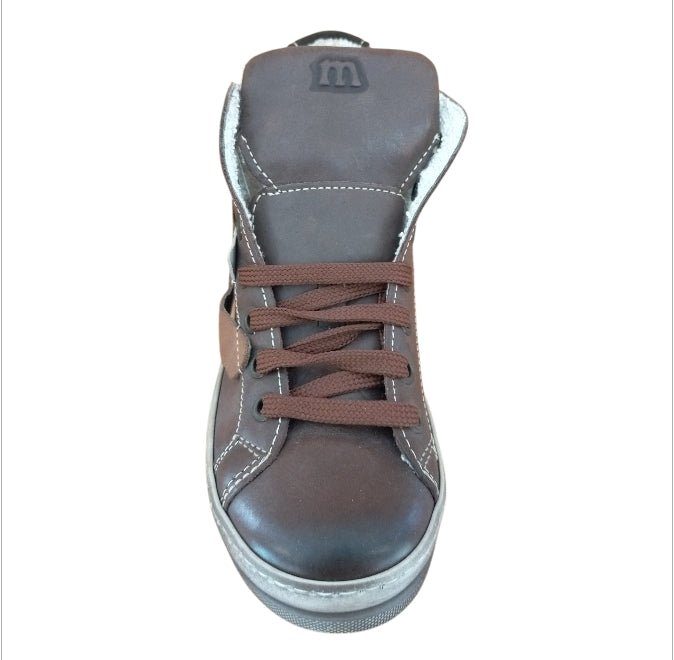 Melania Sneakers Bambina Alte Marrone con Zip e Fibbie – Scarpe Casual Bambina Melania colore Marrone - SculcoScarpe