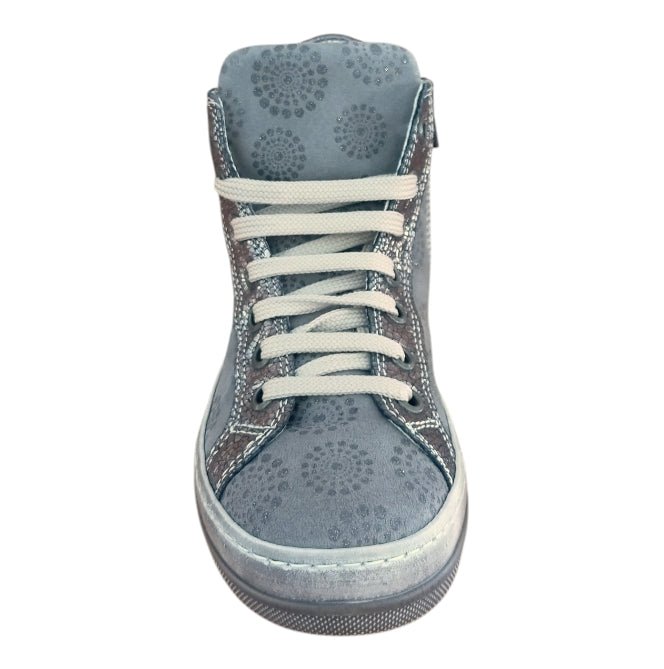 Melania Sneakers Bambina Beige Alte con Zip – Scarpe Casual Bambina Melania colore Beige - SculcoScarpe