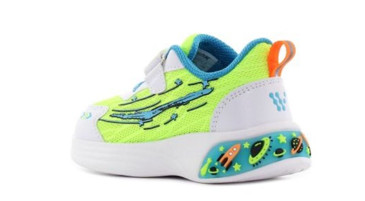 Melania Sneakers Bambina con Luci LED e Plantare in Memory Foam Comfort Melania colore Multicolor fluo - SculcoScarpe