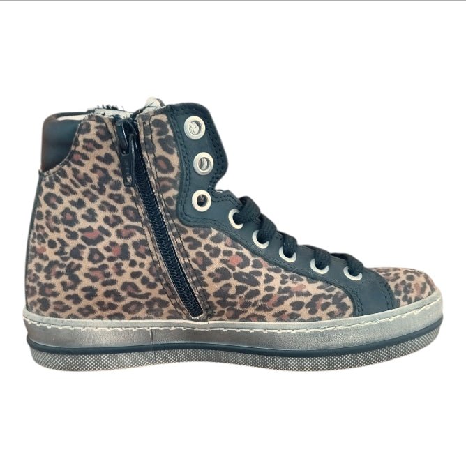 Melania Sneakers Bambina Leopardate con Zip – Scarpe Casual Bambina Melania colore Animalier - SculcoScarpe
