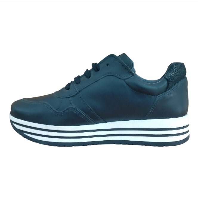 Melania Sneakers Bambina Nere Platform – Scarpe Casual Bambina Melania colore Nero - SculcoScarpe
