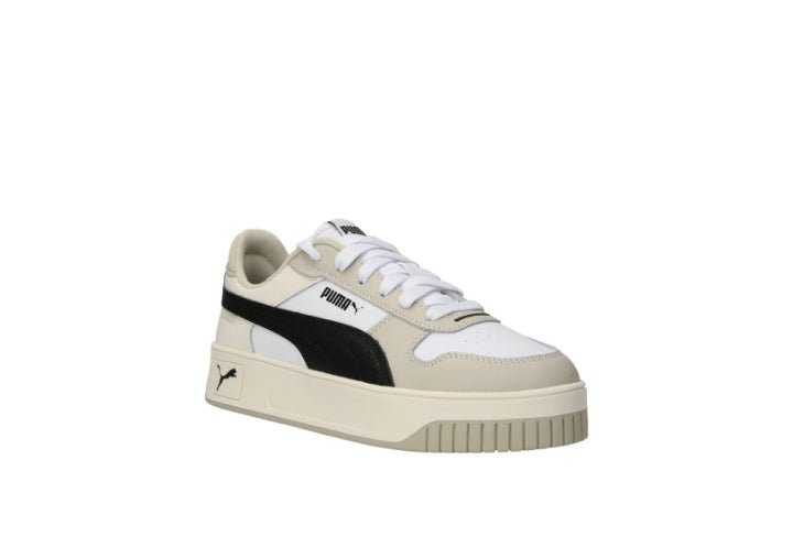 Puma Carina Street 389390 – Sneakers Donna Platform Bianca/Nero Puma colore White/black/desert dust - SculcoScarpe
