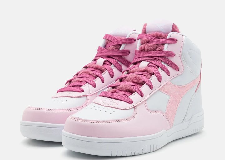 RAPTOR MID GIRL UNISEX - Scarpe da allenamento - white/red violet Diadora colore 36 - SculcoScarpe