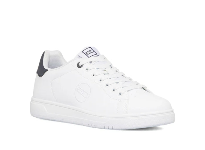 Sneakers Enrico Coveri Uomo Bianche Casual con Logo Laterale