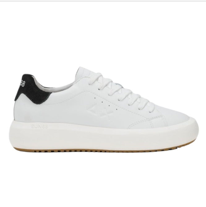 Sneakers Uomo SUN68 BIG BOY CLASSIC Bianche – Scarpe Casual Comode, Stile Sportivo e Moderno