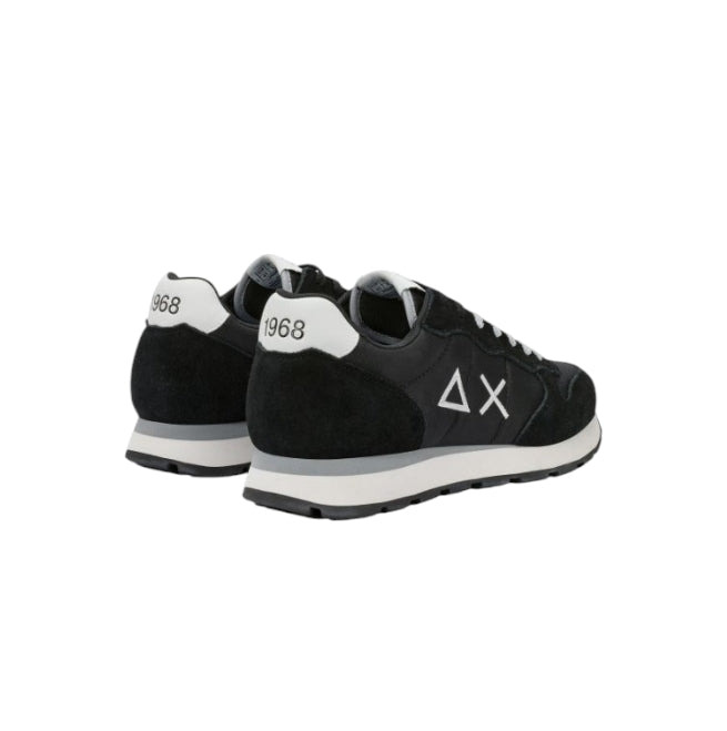 SUN68 Tom Uomo Nero – Sneakers in Nylon e Suede Casual, Comode e Versatili