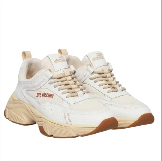 Sneakers Donna Love Moschino Stardust – Stile Glam e Design Iconico