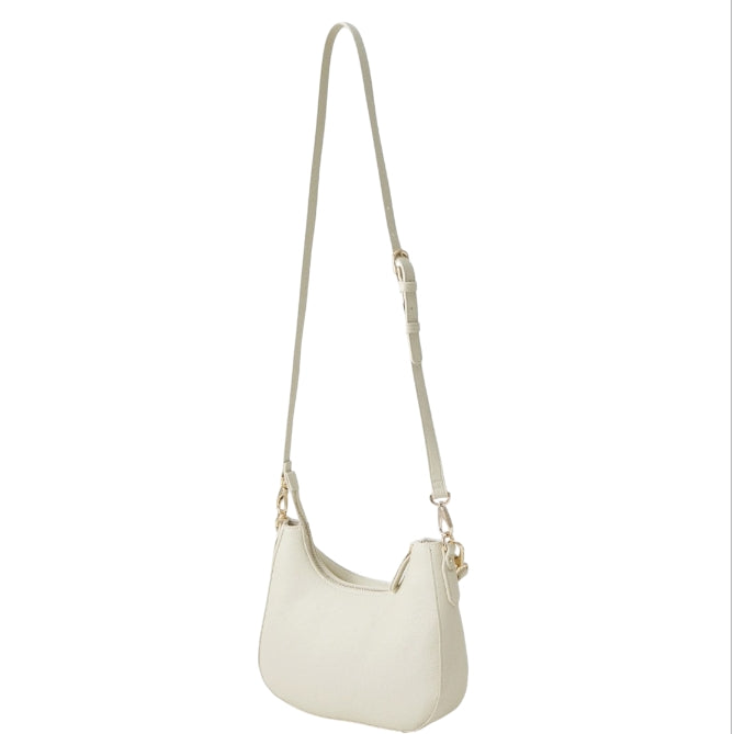 Borsa a Mano Donna Valentino Bags BRIXTON Ecru – Handbag Elegante con Tracolla