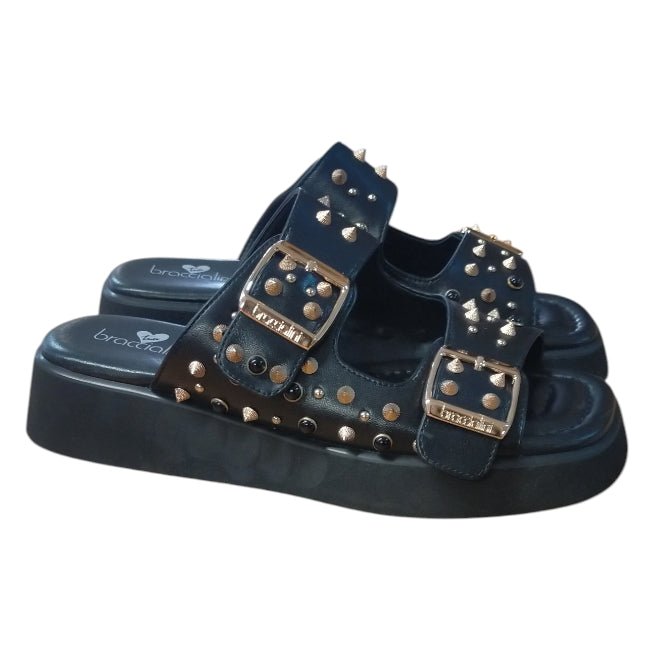 Sandali Donna Braccialini Neri con Borchie – Scarpe Platform Urban Chic e Grintose Braccialini colore Nero - SculcoScarpe