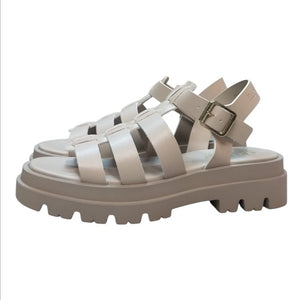 Sandali Donna Replay Nat Roman 0002 Beige – Sandali Stile Romano Eleganti e Comodi Replay colore Beige - SculcoScarpe