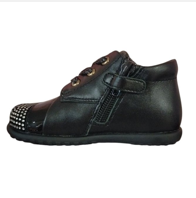 SCARPA BASSA LUIJO BAMBINA NERO PRIMI PASSI SCARPA colore Nero - SculcoScarpe