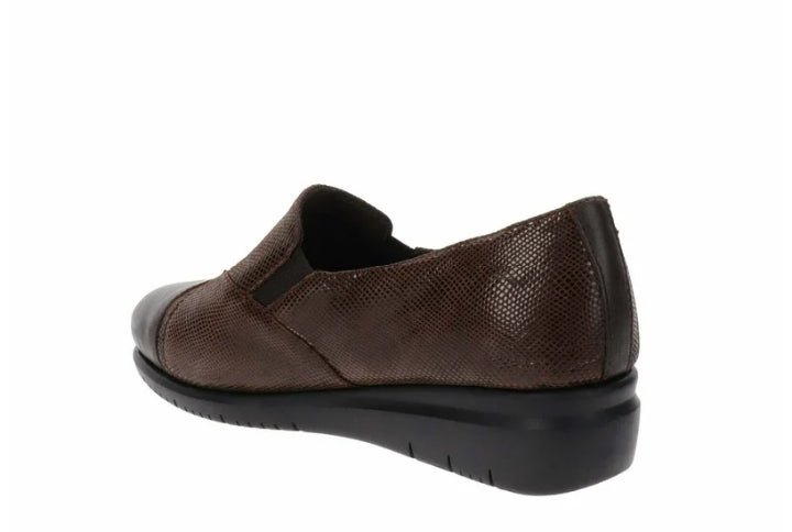 Scarpa Donna Cinzia Soft Comfort Marrone con Plantare in Pelle e Zeppa Bassa Cinzia soft colore Testa di moro - SculcoScarpe