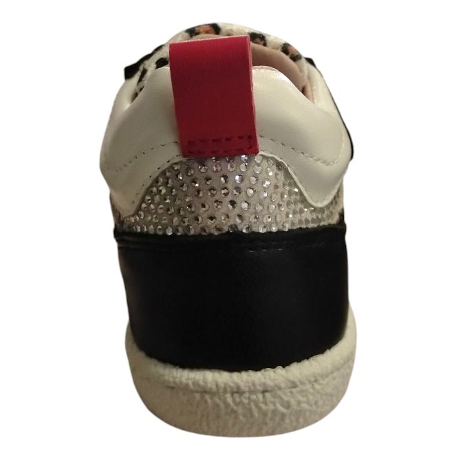 Sneakers bambina LUIJO Sneakers colore Bianco/animalier/fuxia - SculcoScarpe