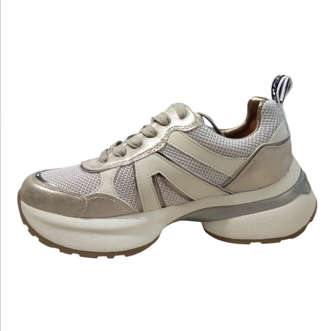 Sneakers Donna Alexander Smith Victoria VIW 1142 – Dark Ivory/Oro, Eleganti e Comode Alexander Smith colore Beige/oro - SculcoScarpe