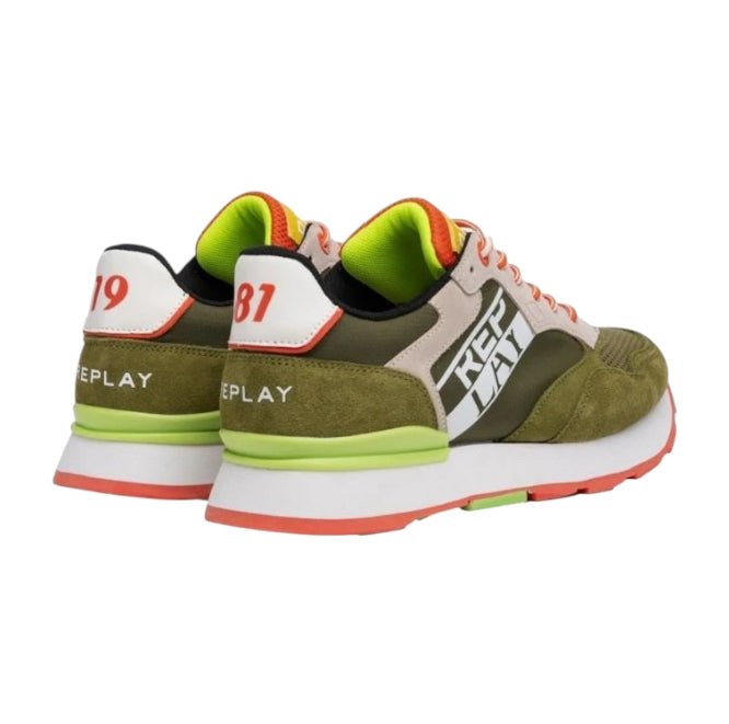 Sneakers Uomo Replay Arthur Multi 0027 Green – Scarpe Sportive Verdi Comode e Casual Replay colore Green - SculcoScarpe