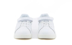 Solo Soprani Sneakers Bambina Total White con Strappi e Finto Laccio – Plantare in Memory Solo soprani colore Bianco - SculcoScarpe