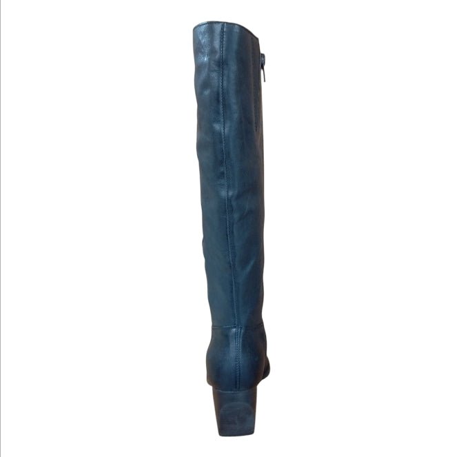 stivale al ginocchio in pelle nera camperos stivale colore 35 - SculcoScarpe