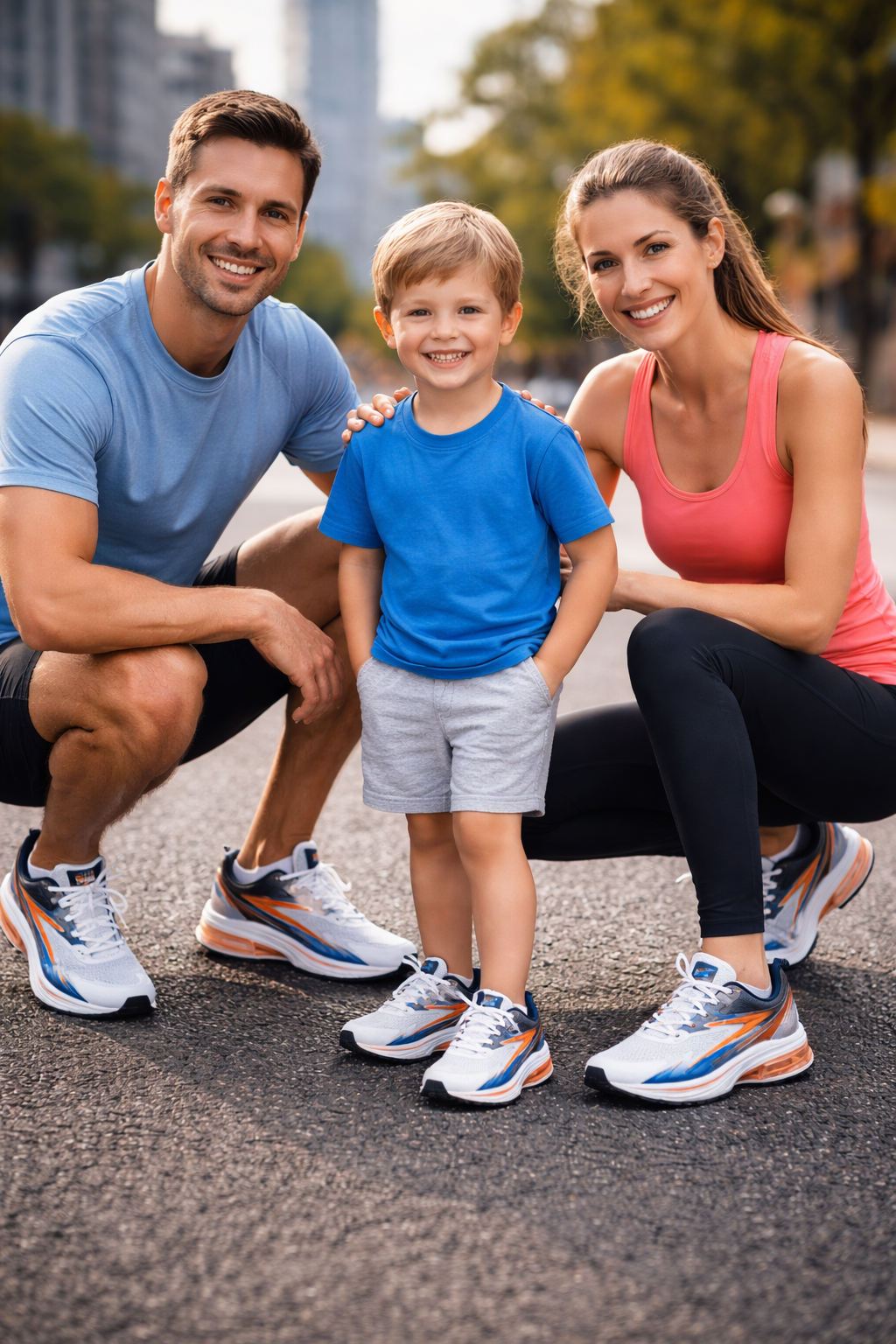 Sportivo uomo donna bambino
