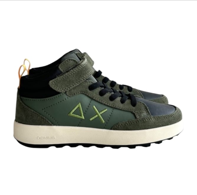 Sun68 bambino genius militare scuro  -  SculcoScarpe