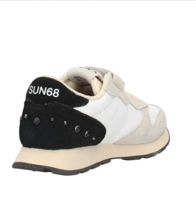 Sun68 girl’s ally studs bianco  -  SculcoScarpe