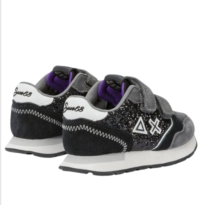 Sun68 girls glitter nero  -  SculcoScarpe