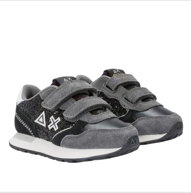 Sun68 girls glitter nero  -  SculcoScarpe
