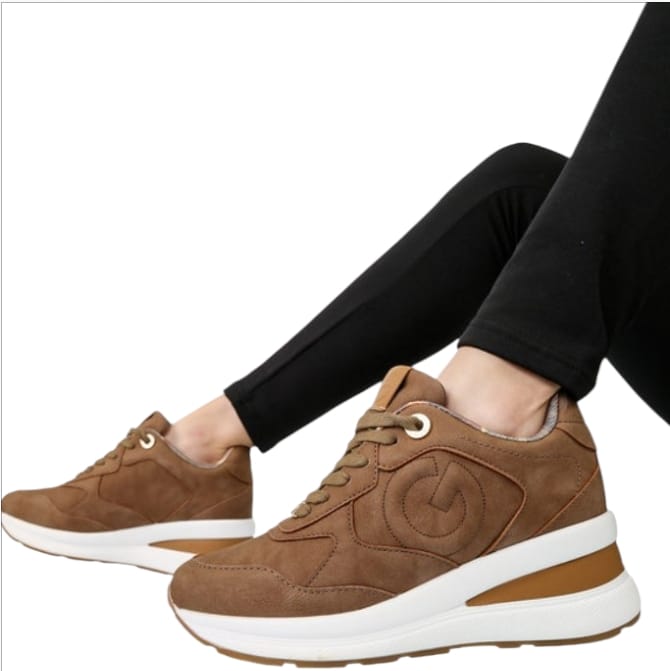 Gattinoni Edison sneaker cuoio  -  SculcoScarpe