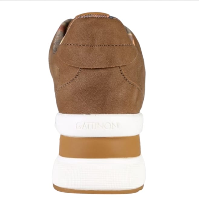 Gattinoni Edison sneaker cuoio  -  SculcoScarpe