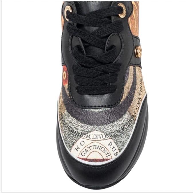 Dafne sneaker gattinoni planetarium nero  -  SculcoScarpe