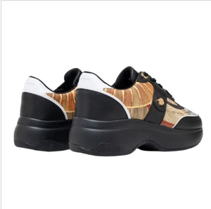 Dafne sneaker gattinoni planetarium nero  -  SculcoScarpe