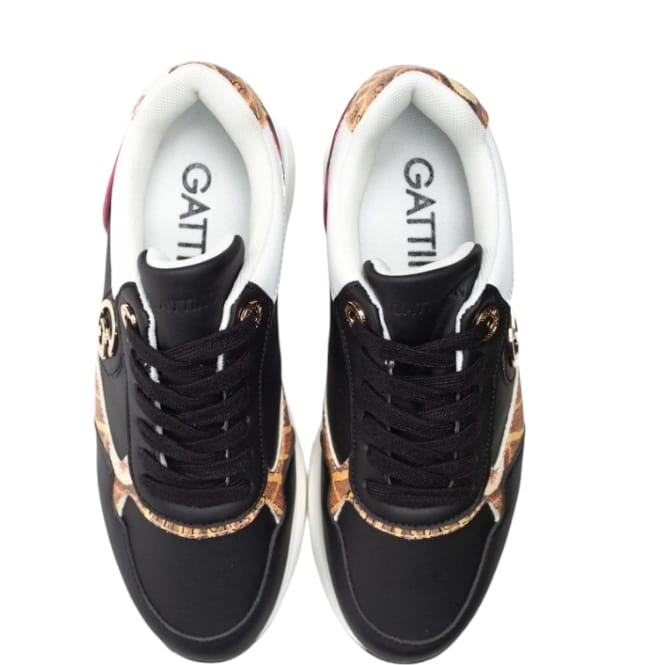 Gattinoni Dafne sneaker nero  -  SculcoScarpe
