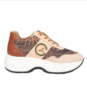 Gattinoni Dafne sneaker beige  -  SculcoScarpe