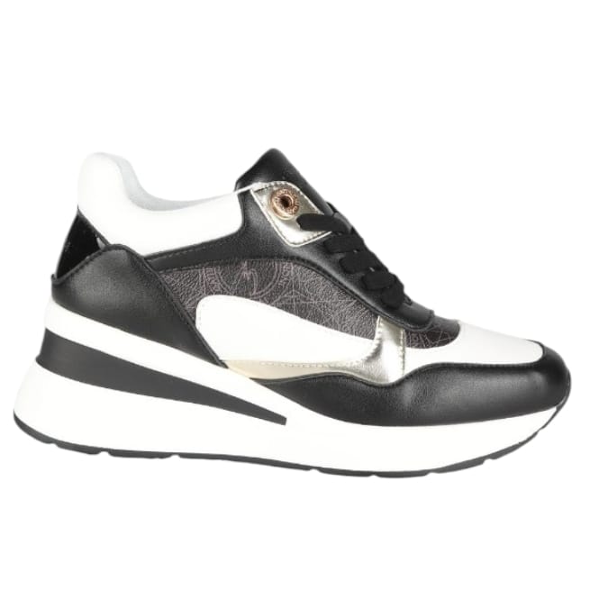 Gattinoni Roma sneaker Edison teodosia nera  -  SculcoScarpe