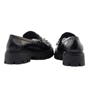 Cafènoir mocassino nero in pelle  -  SculcoScarpe