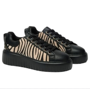 Scarpa Braccialini nero zebra B116  -  SculcoScarpe