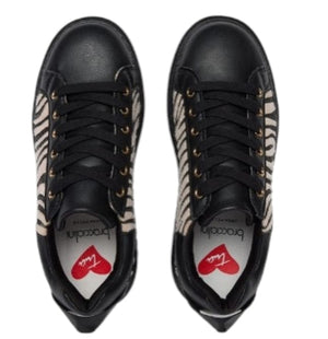 Scarpa Braccialini nero zebra B116  -  SculcoScarpe