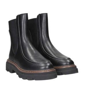 Cinzia soft tronchetto in pelle donna nero  -  SculcoScarpe