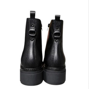 Stivale basso nero in pelle Cinzia soft  -  SculcoScarpe
