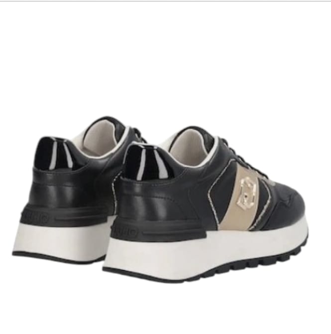Liujo amazing sneakers nera  -  SculcoScarpe