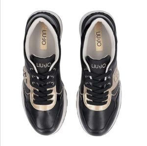 Liujo amazing sneakers nera  -  SculcoScarpe